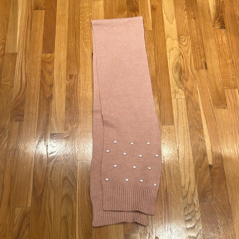 Light pink scarf